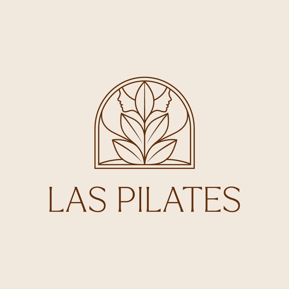 projekt graficzny logo dla kobiecego biznesu Las Pilates