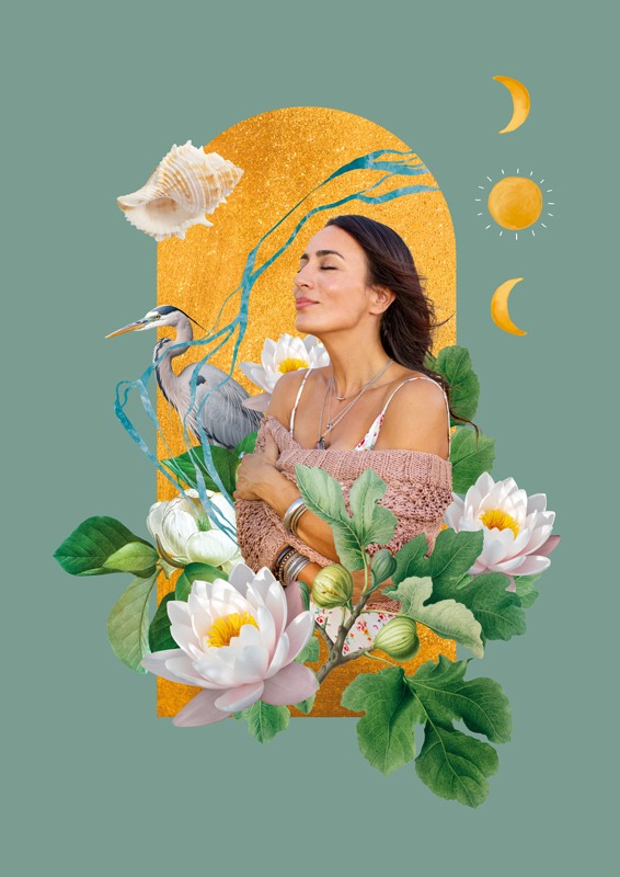 dedykowany kolaż dla kobiecego biznesu jako plakat