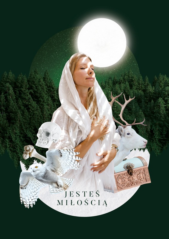 kolaż cyfrowy dla kobiecej marki